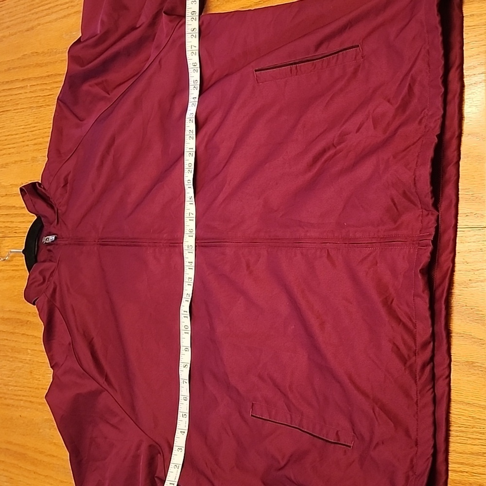 PGA Tour Red Jacket with Full-Zip and Fitted Cuffs - Picture 9 of 15